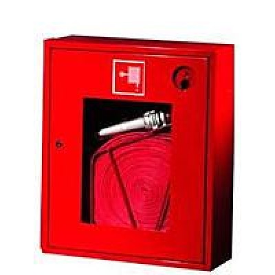Навесной открытый пожарный шкаф ШПК-310 НОК красный