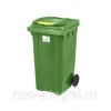 Пластиковый мусорный контейнер на колесах Razak 240 л